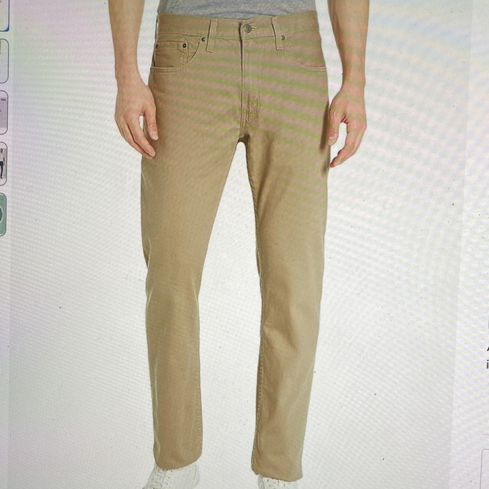 Levi's Men’s 559 Relaxed Straight Jeans in Timberwolf Twill 31x32